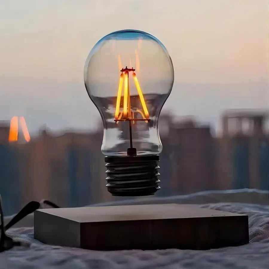 GravityGlow Floating Bulb Lamp