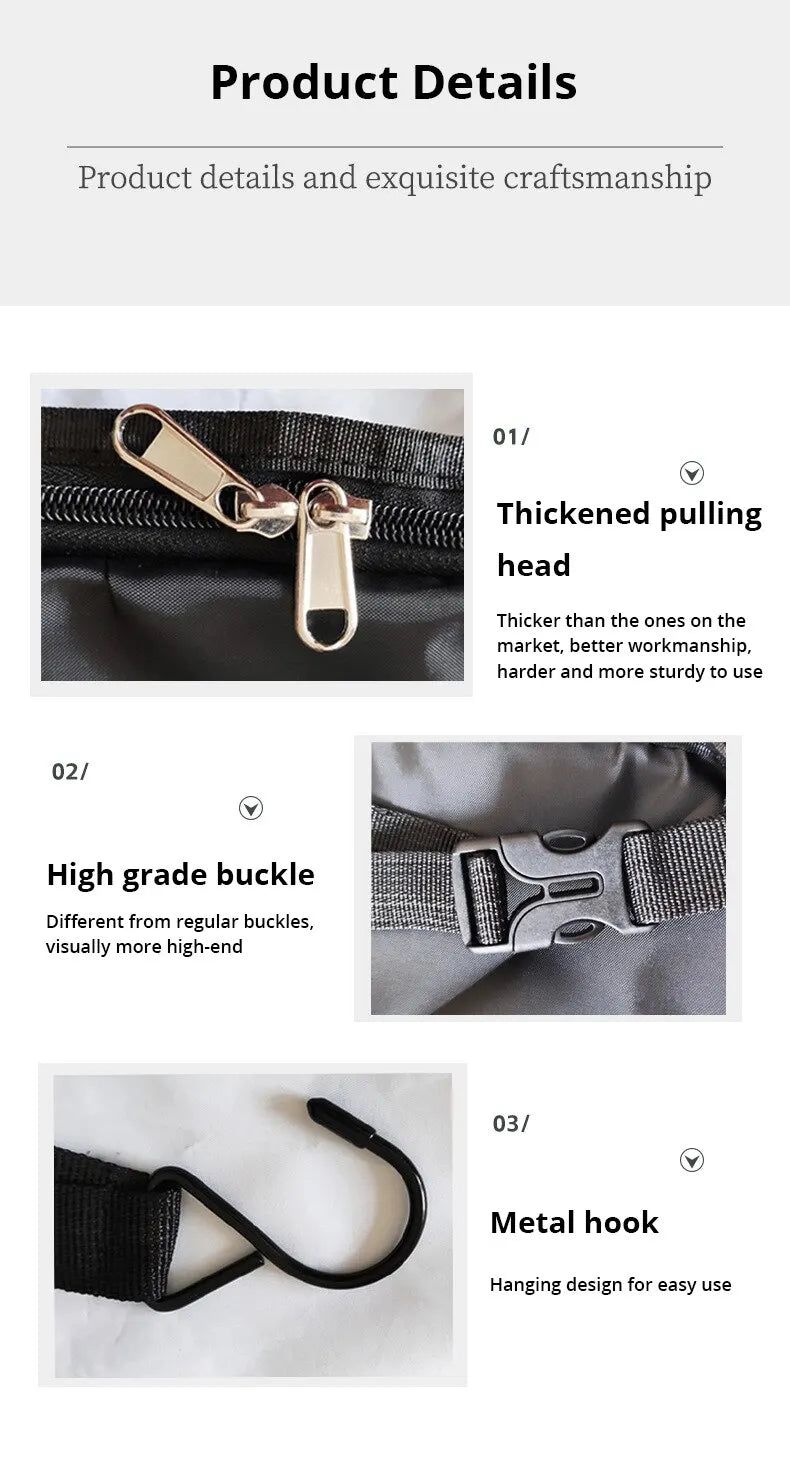 1 Set  Luggage Travel Organizer Hanging Packing Cubes Hanging Shelves