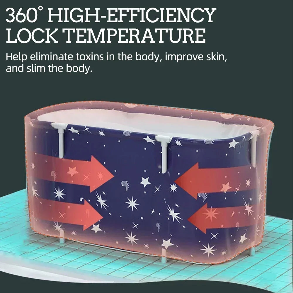 Foldable Portable Bathtub