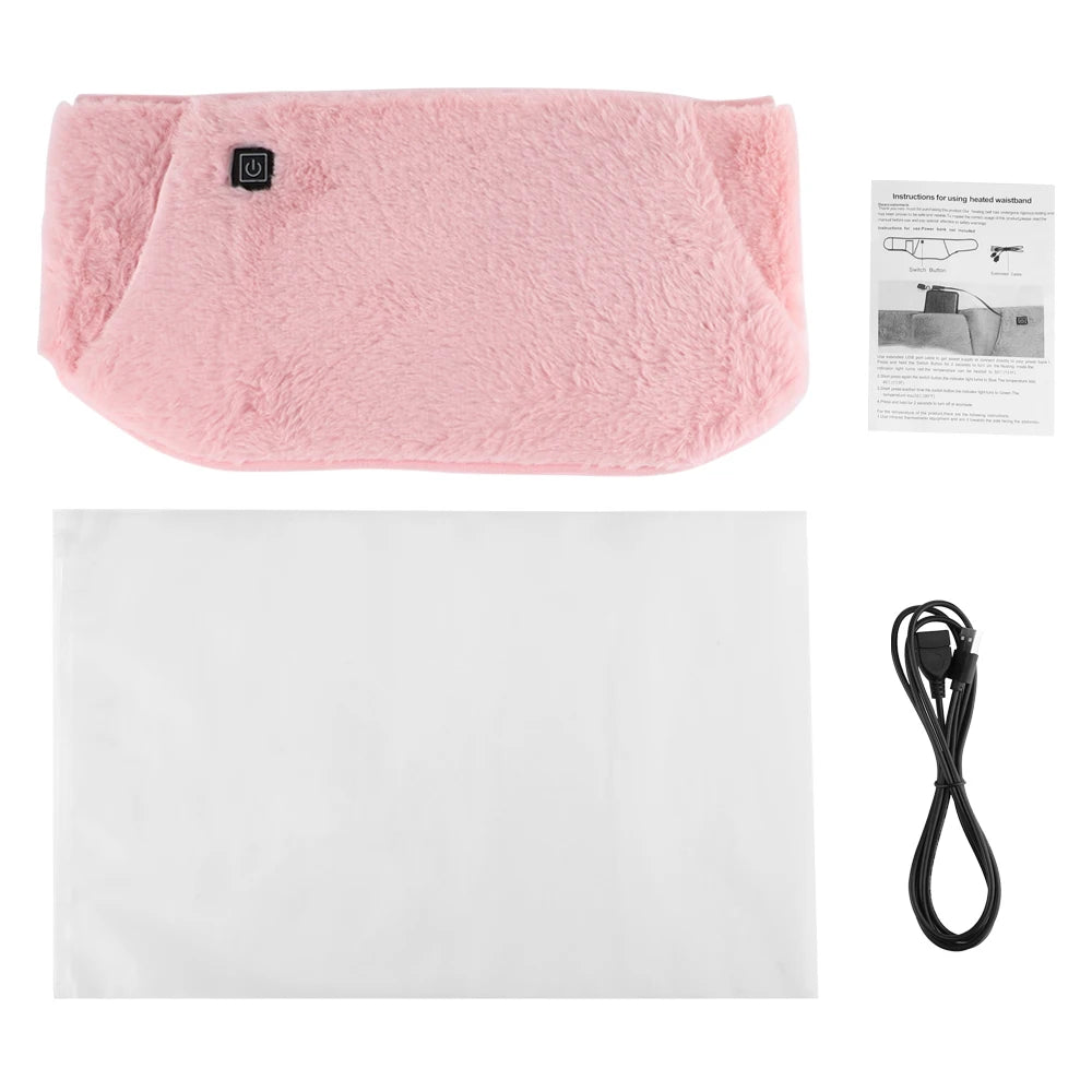 3-Levels Electric Heating Pad Cold-Proof Uterine Belt Cold-Proof Hand Waist Warming Pad