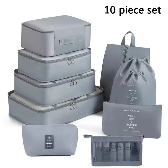 Travel Set Storage Bags Clothes Digital Toiletries Shoes Organizer bag Student Dormitories Clothing Sorting Bags Packing Cubes
