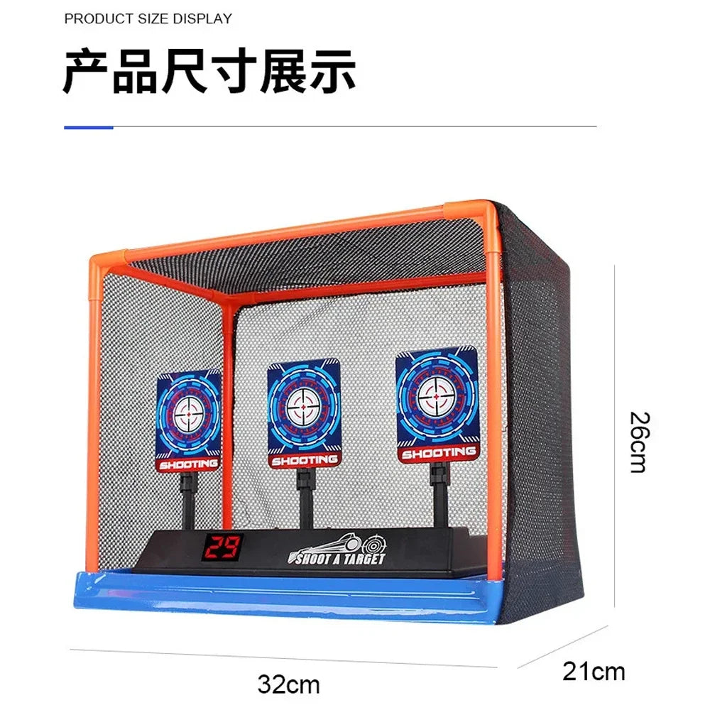 Auto Reset Electric Shooting Target Nerf Guns
