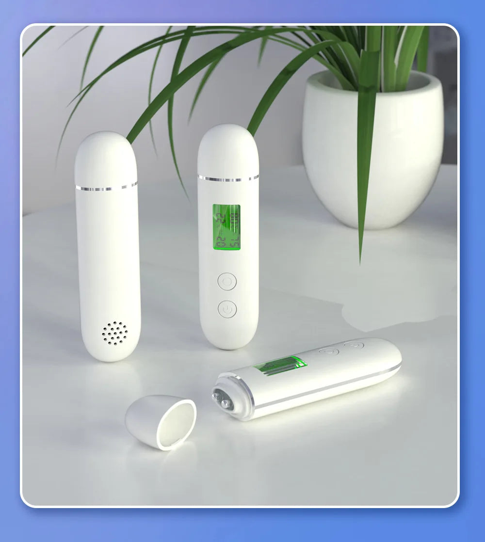 LCD Digital Skin Detector Pen Face Skin Tester Skin Smart Water Oil Fluorescent Content Facial Moisture Analyzer Skin Care Tools