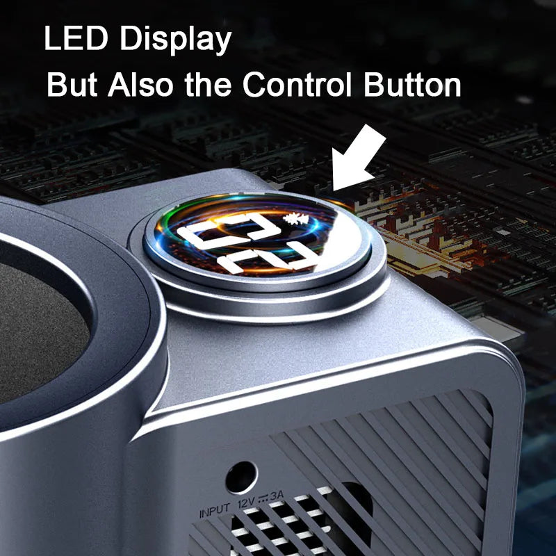 Portable Car Refrigerator Cooling Cup