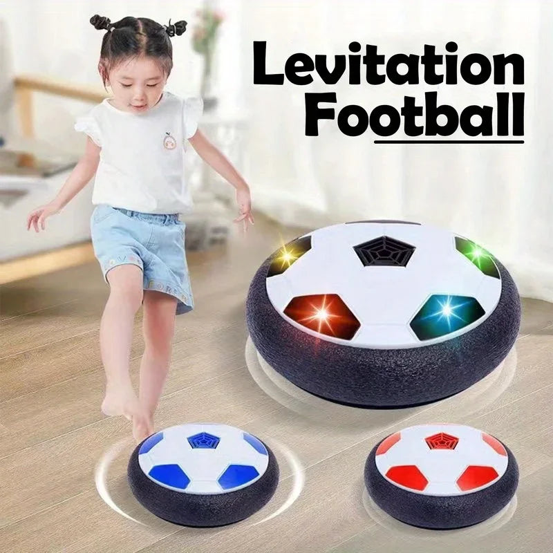 Air Cushion Levitation Football Toy for Kids 3-6 Years Boy Child Floating Foam Soccer Ball Suspending Sports Game
