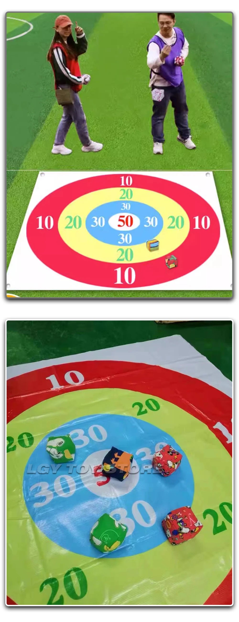 Bean Bag Toss Game for Kids & Families