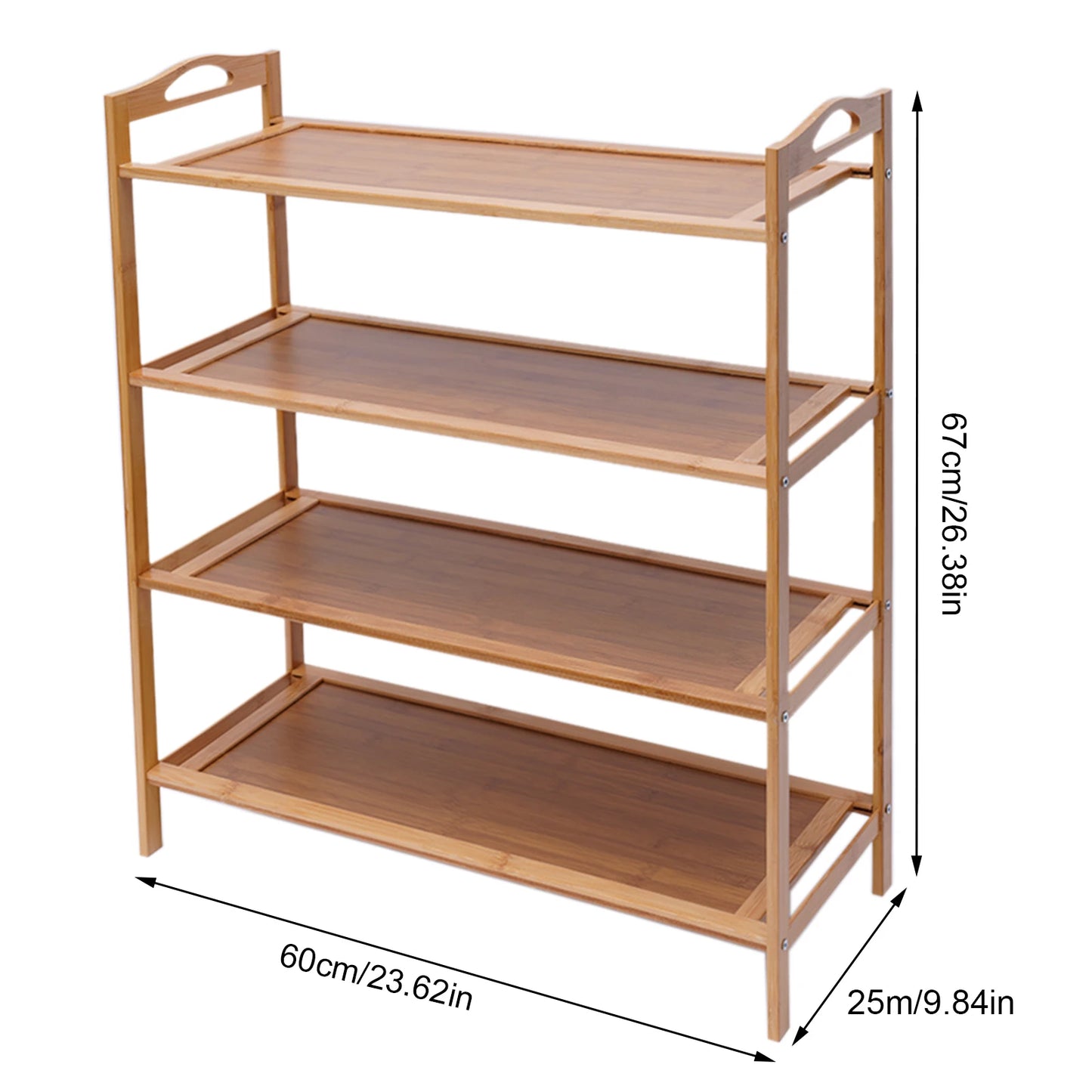 Bamboo Shoe Storage Rack