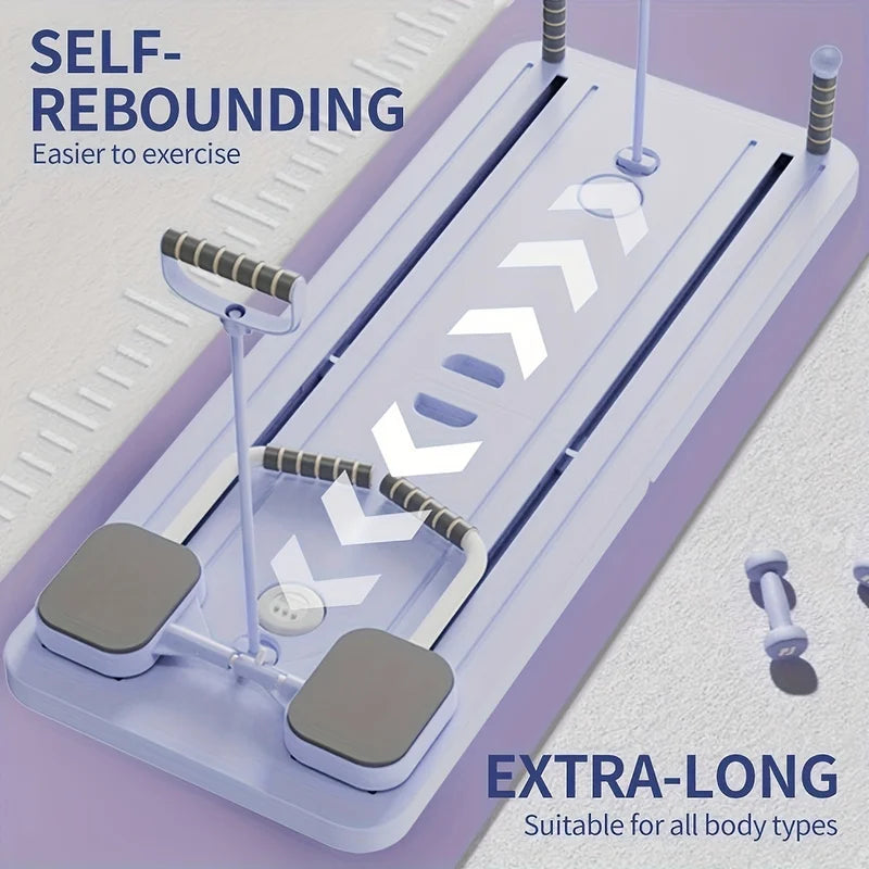 Abdominal Exercise Fitness Board Automatic Rebound Leg & Arm Toner