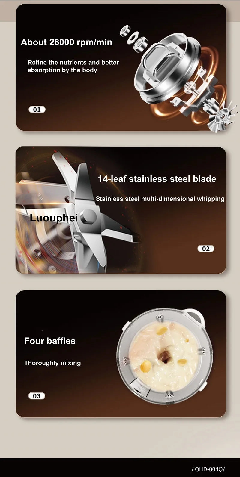 1.8L Soymilk Maker Electric Juicer 12h Appointment Rice Paste Machine Rapid Heating Food Wall Breaker Automatic