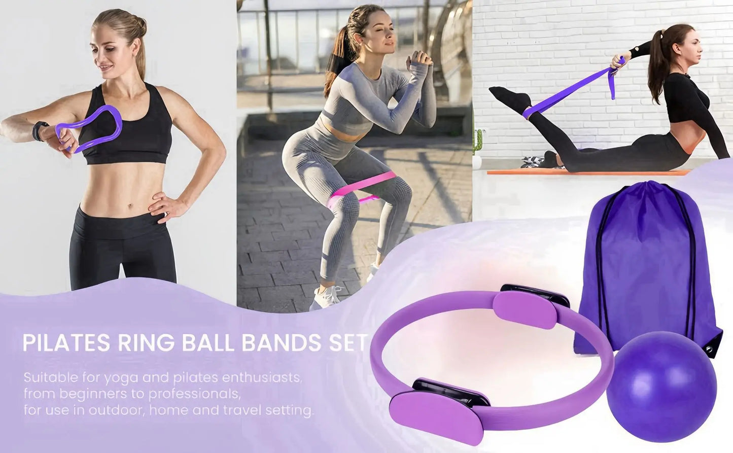 13 PCS Complete Pilates Set