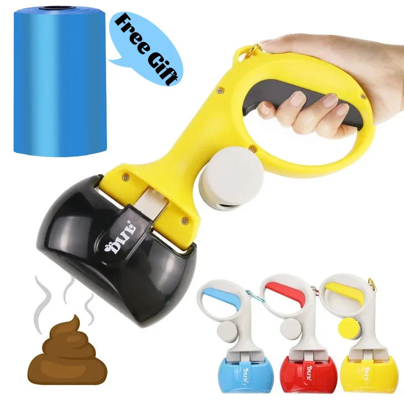 Pet Poop Picker Portable Scooper Animal Waste Sanitary