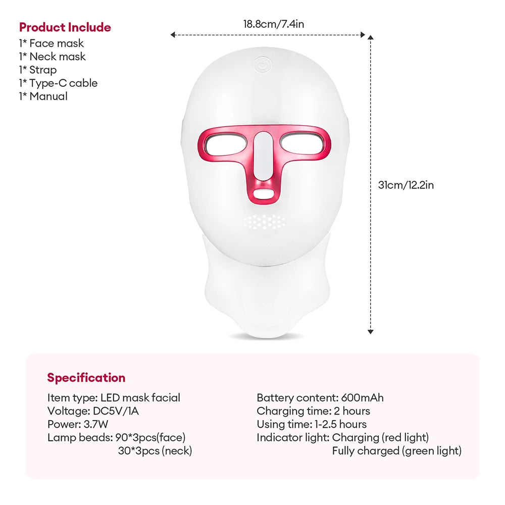 GlowLift LED Face Mask