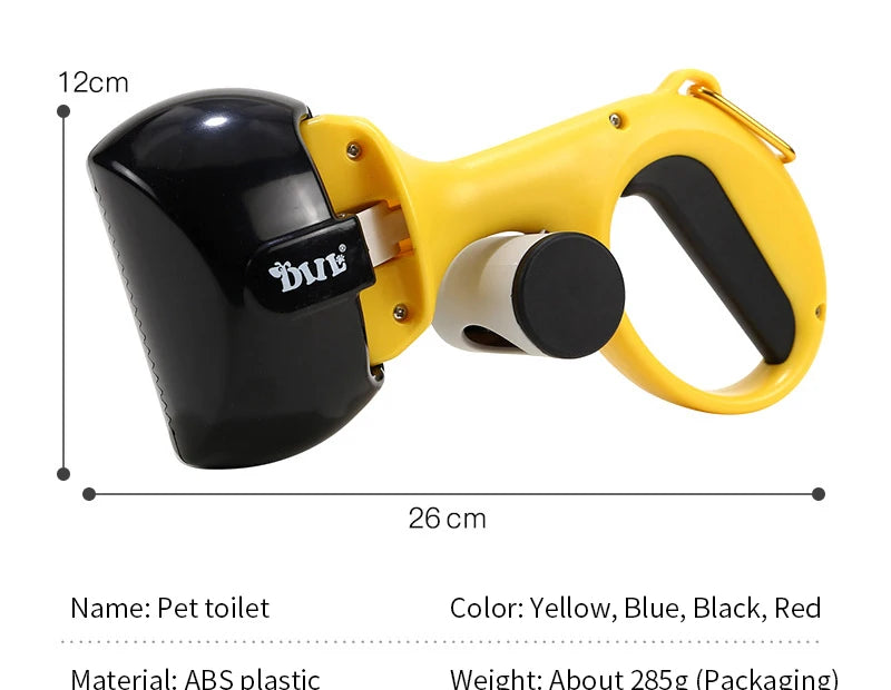 Pet Poop Picker Portable Scooper Animal Waste Sanitary
