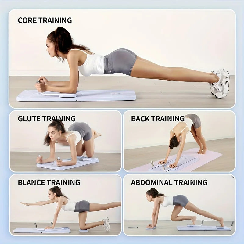 Abdominal Exercise Fitness Board Automatic Rebound Leg & Arm Toner