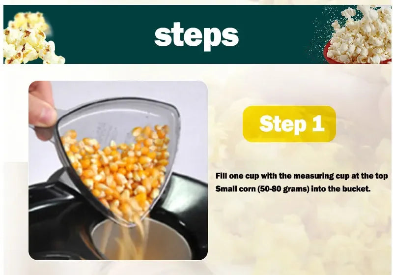 Mini  Automatic Popcorn Machine