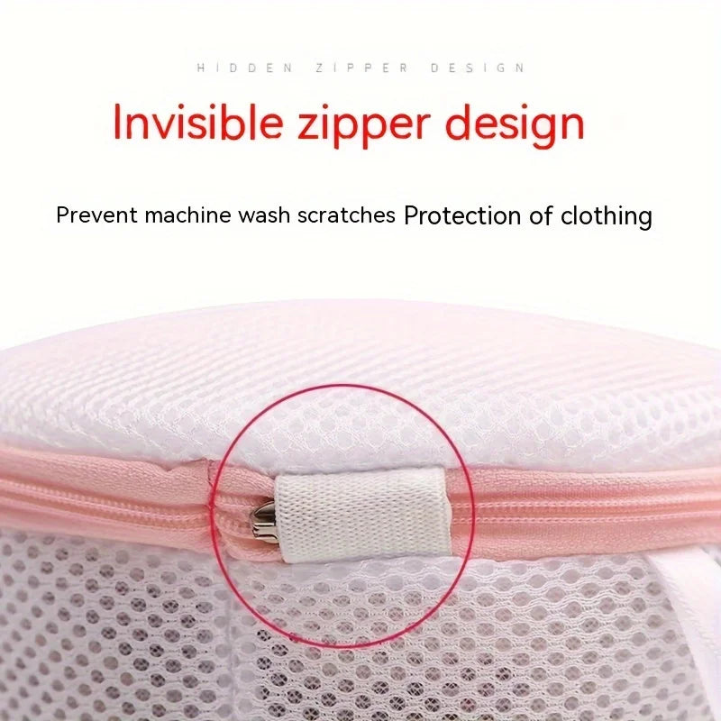 Delicate Laundry Bag for Bras And Lingerie Tangle-Free Design Gentle Protection Maintains Cup Shape Polyester Washing Bag