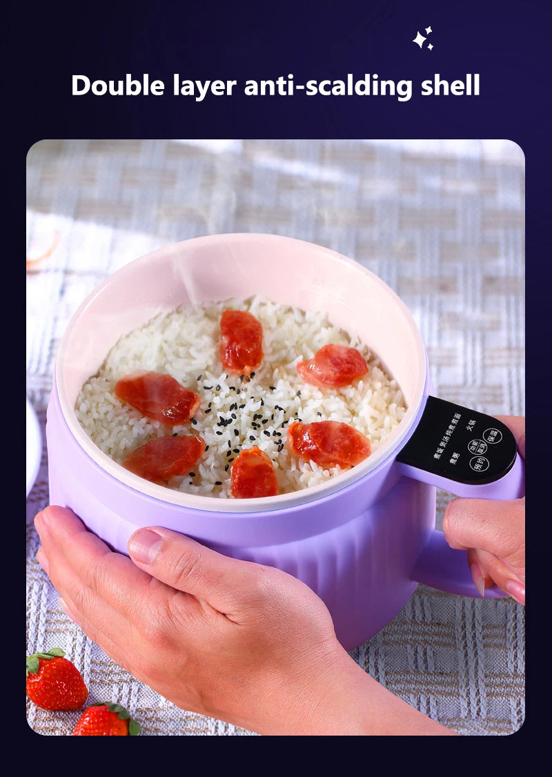 Portable Mini Hot Pot & Noodle Cooker