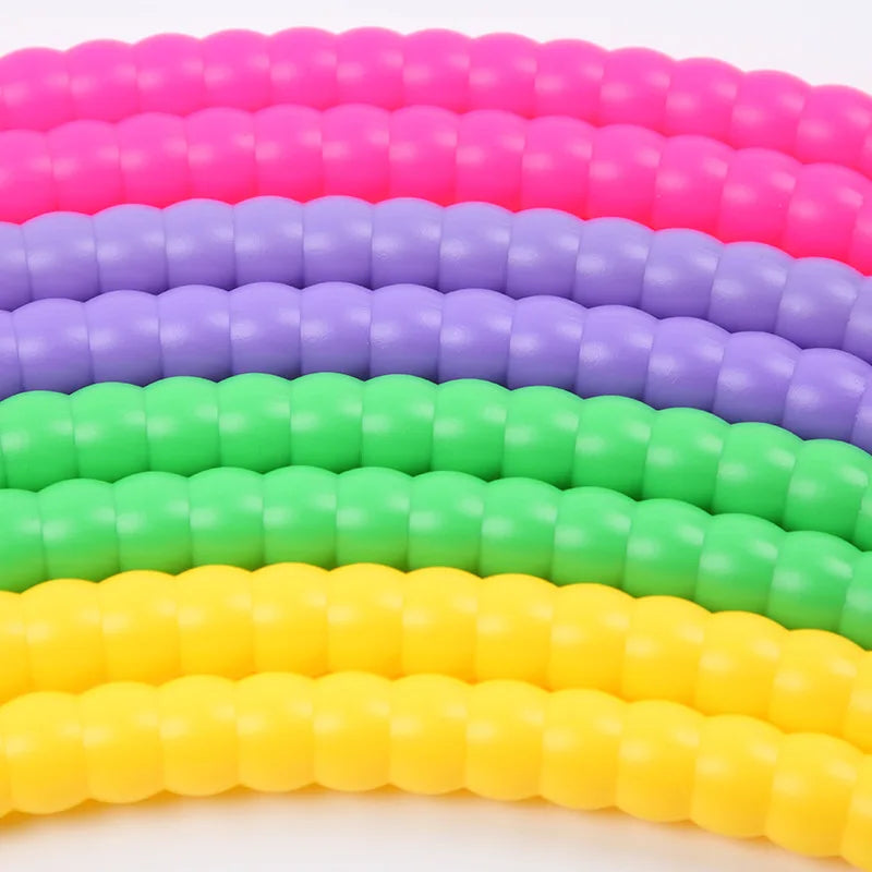 Children's waist spinning toy outdoor detachable exercise circle fitness equipment plastic gymnastics fitness training equipment