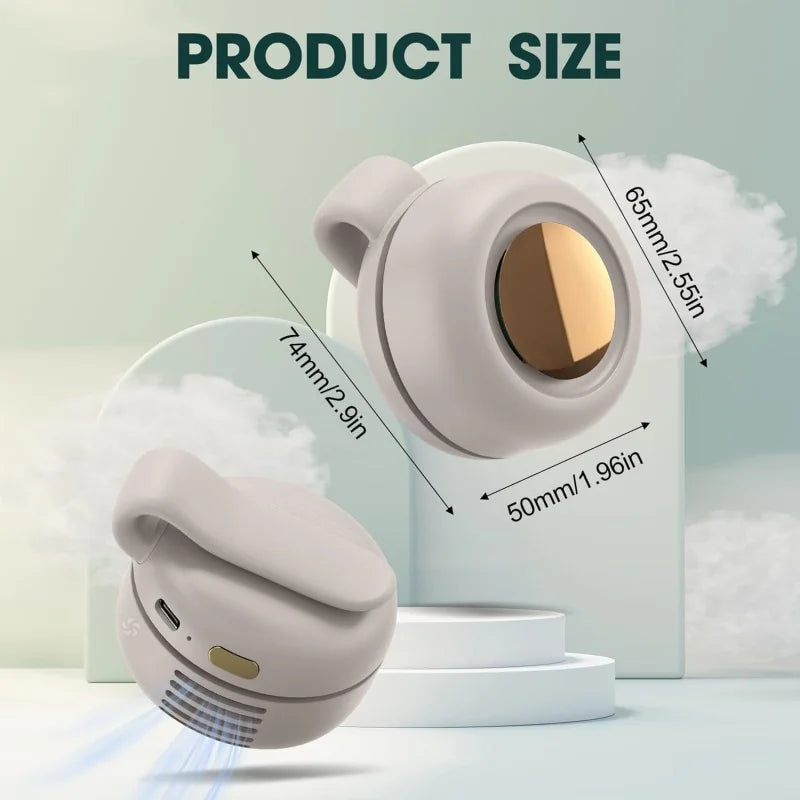 Portable Silent Bladeless Mini Fan Clip On Fan