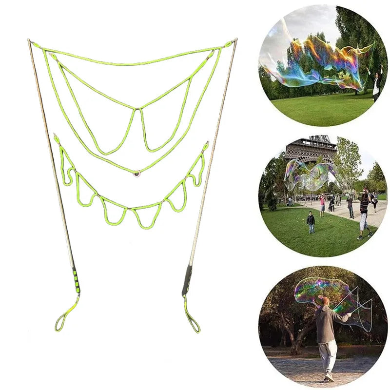 Giant Bubble Wand Kit for Kids