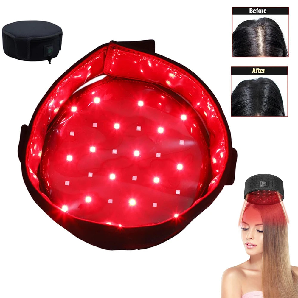LED Red Light Therapy Massage Cap For Preventing Hair Loss Used For Professional Treatment Of Hair Loss Growth