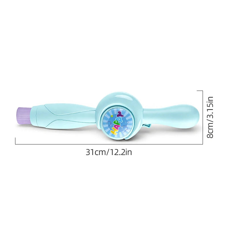 Smoke Bubble Machine Elastic Bubble Wand Interactive Party Colorful Lighting Bubbles