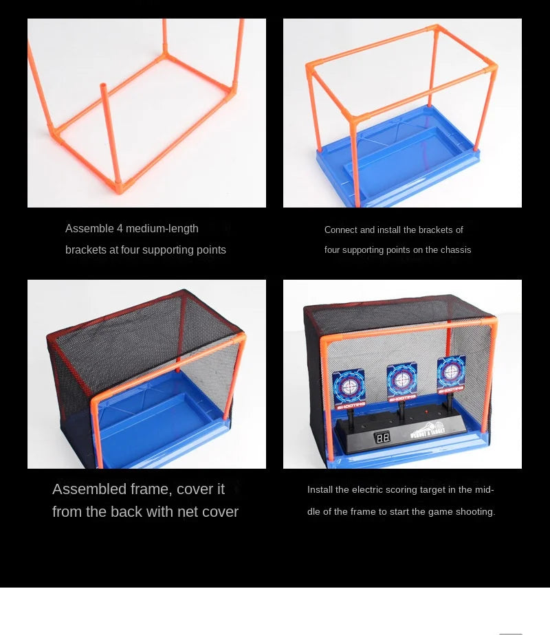 Auto Reset Electric Shooting Target Nerf Guns