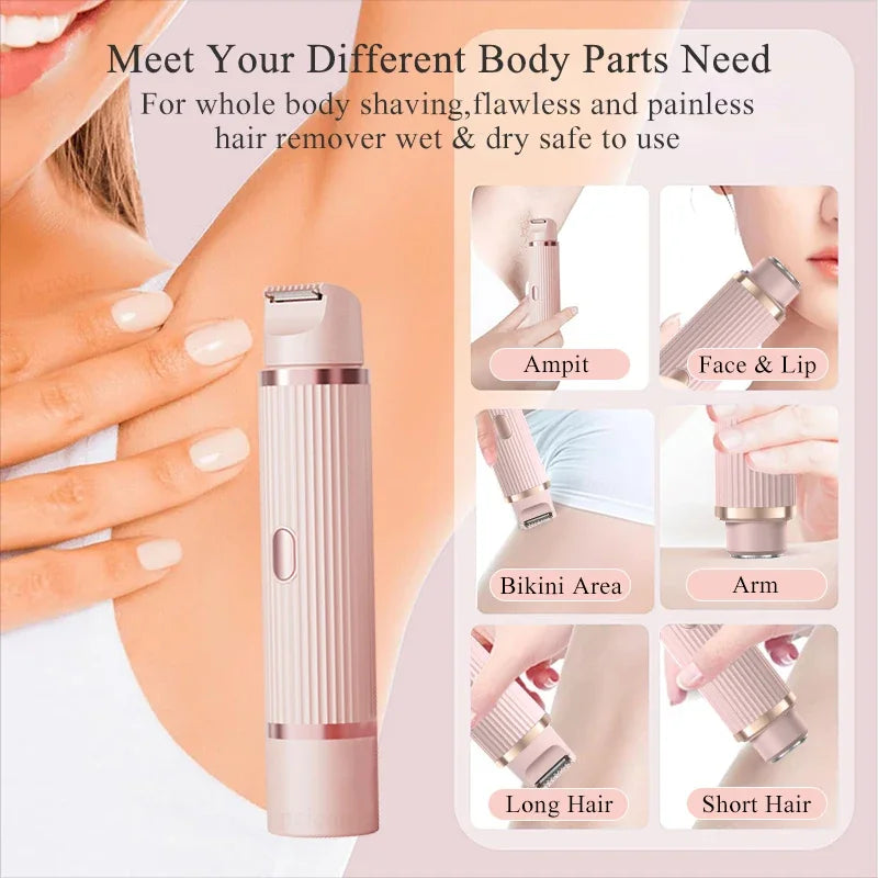 Multi-Function Women's Electric Shaver