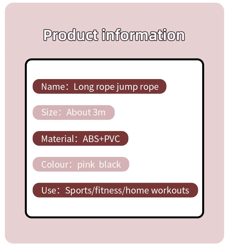 Smart Digital Jump Rope with Counter