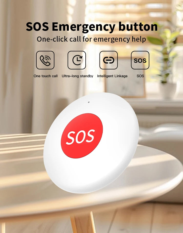 SOS Panic Call Button Share with Family App Emergency Alarm