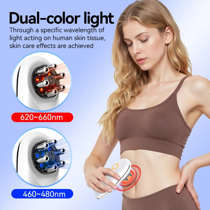 Face & Body Sculpting Massager Cellulite Body Shaping Massage Equipment ABS Hand Instrument Battery Powered for Relaxation