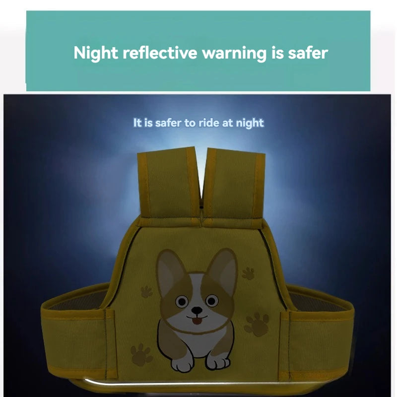 Child Cartoon Motorcycle Safety Harness