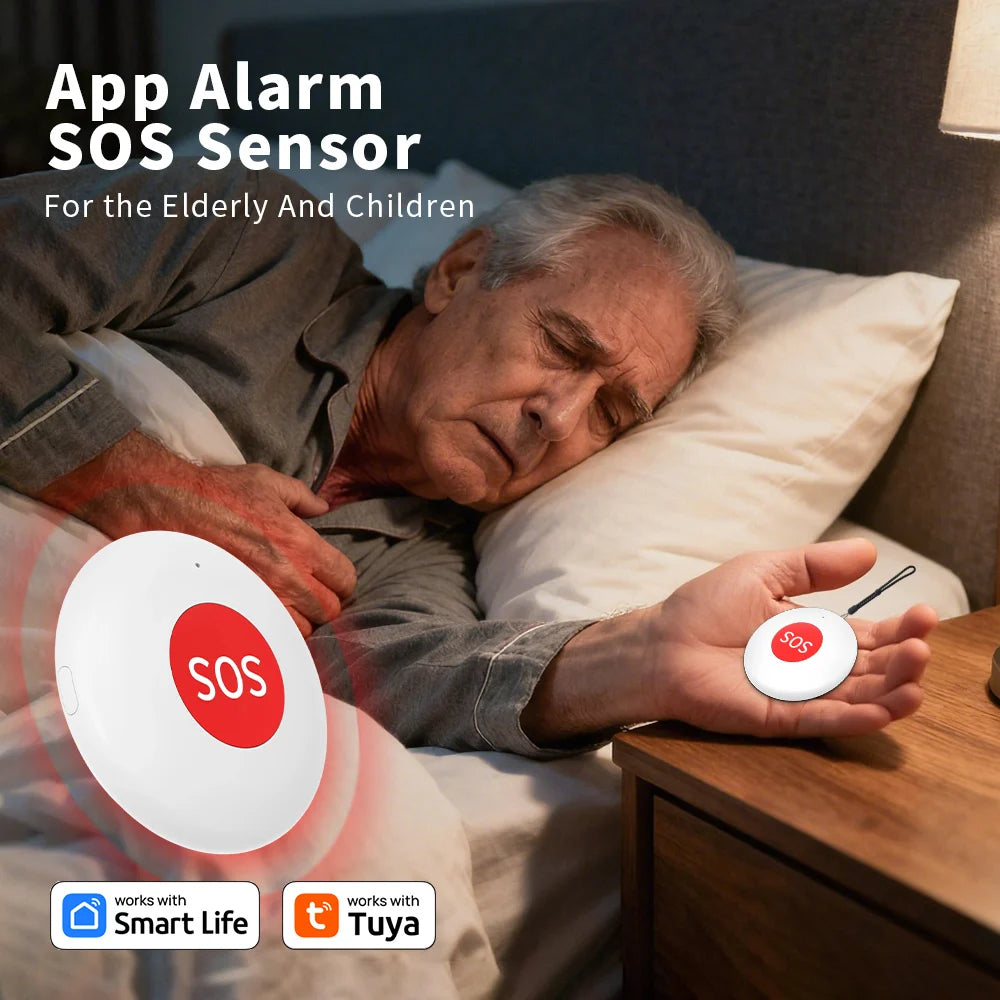 SOS Panic Call Button Share with Family App Emergency Alarm