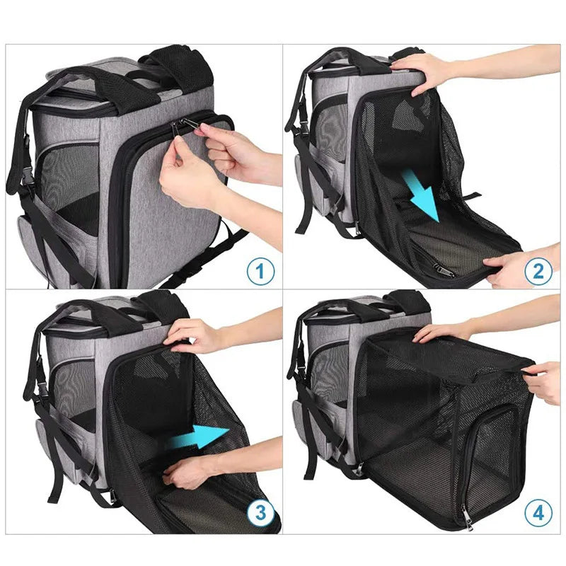 Pet Expandable, Breathable Bag
