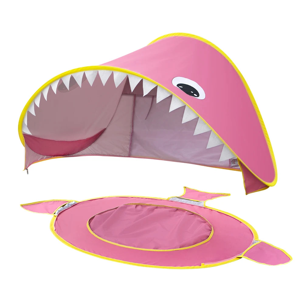 Baby Beach Tent Uv-protecting Sunshelter With A Pool
