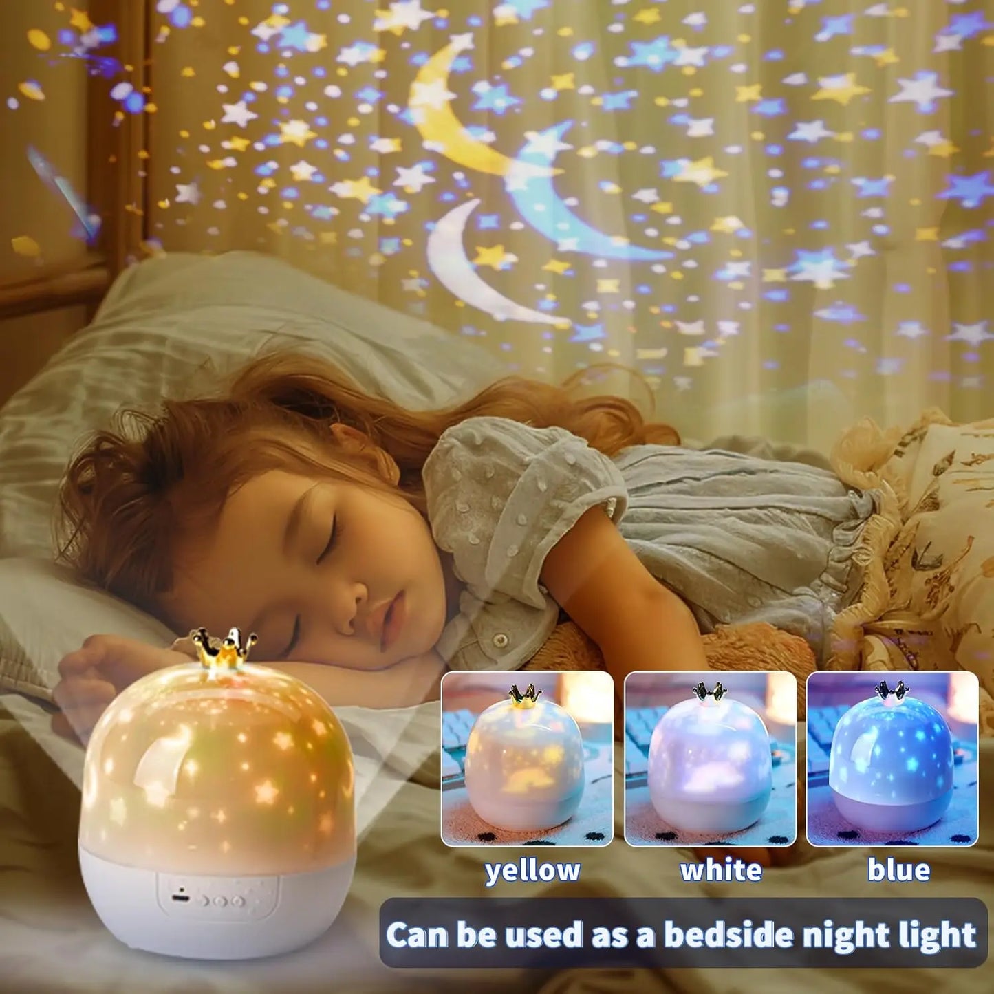 15 Sets of Films Ocean Night Light Projector, Kids Projector for Bedroom