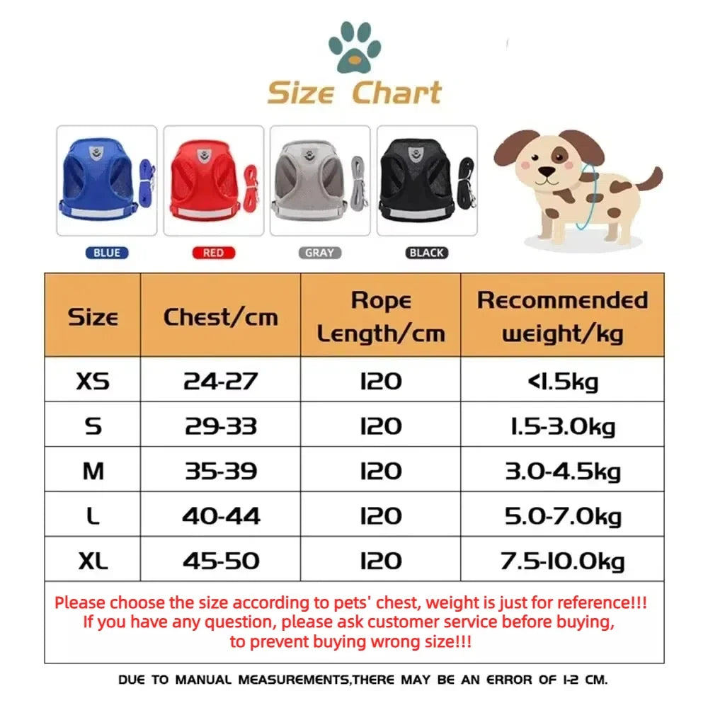 Cat Harness Lead Leash