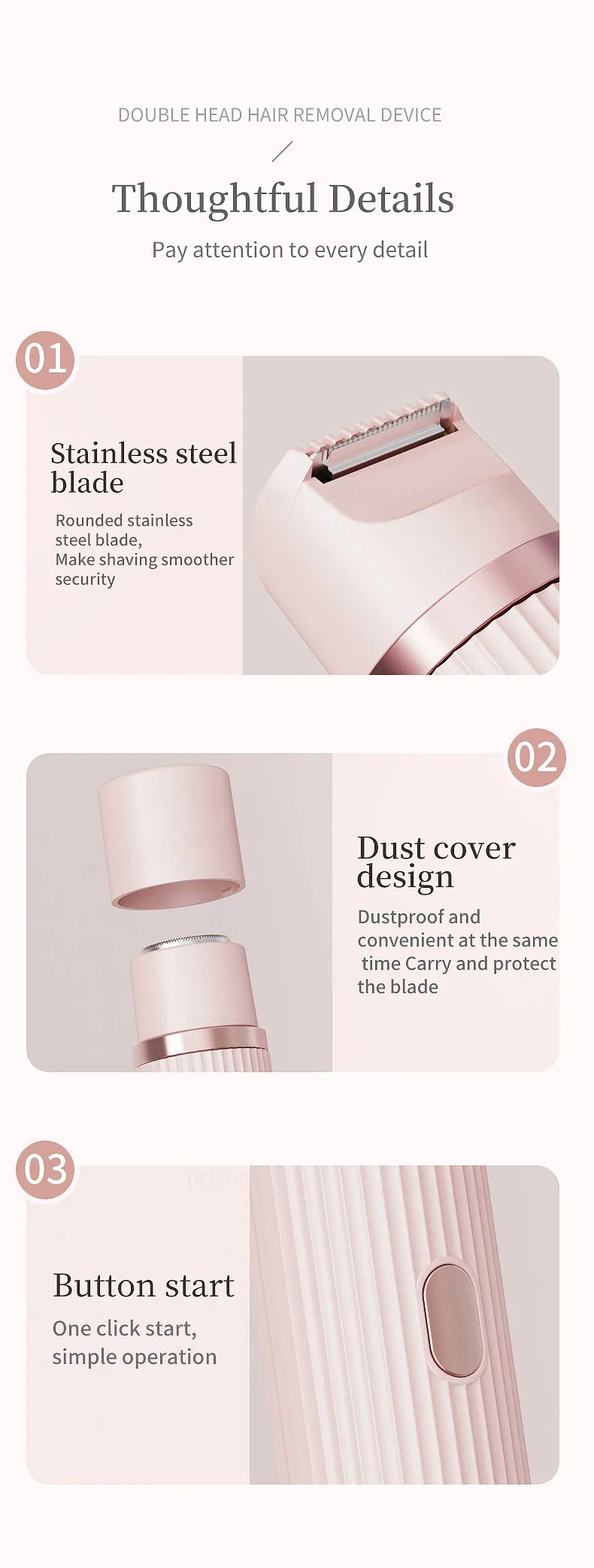 Multi-Function Women's Electric Shaver