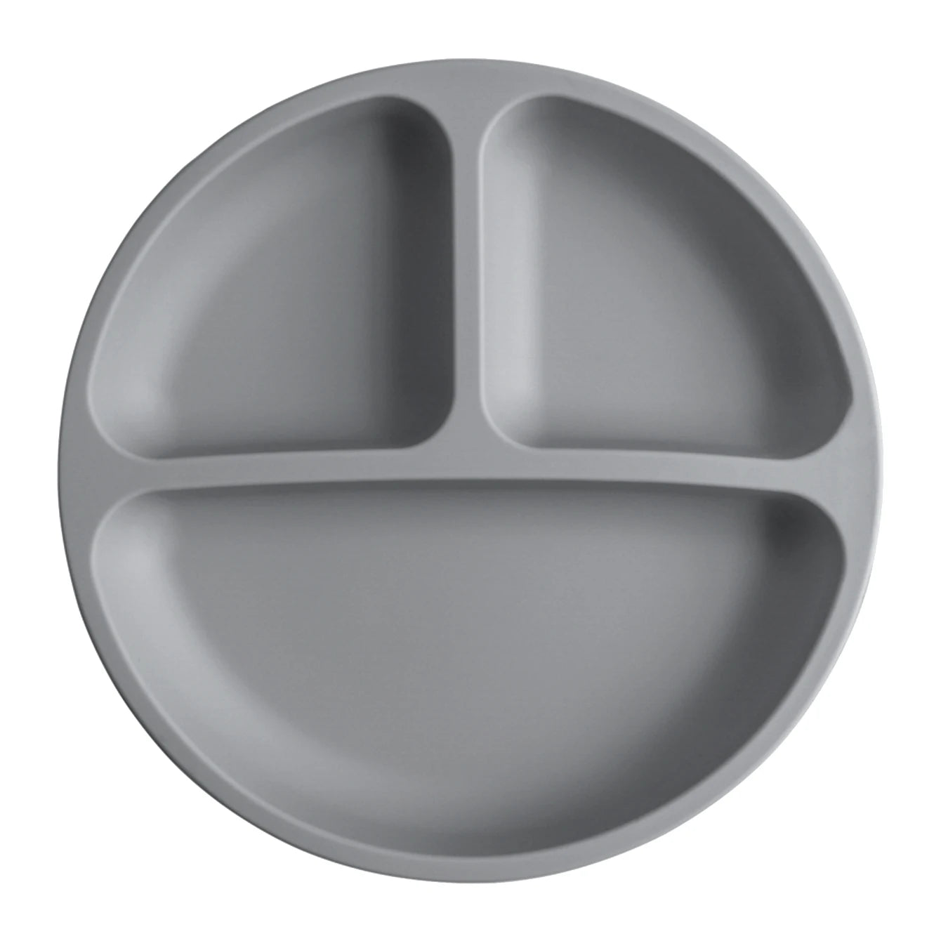 1PCS Baby Sucker Silicone Dining Plate BPA Free Children Dishes Suction Toddle Training Tableware Kids Feeding Bowls