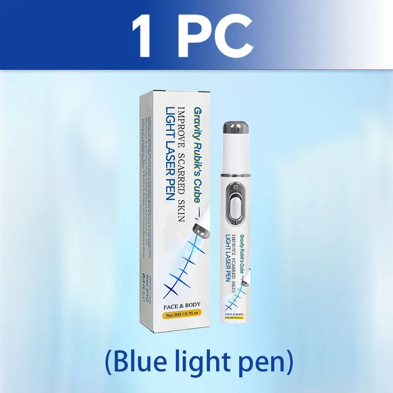 Scar blue light tool Set Can says Goodbye To Flat scars Filiform scars