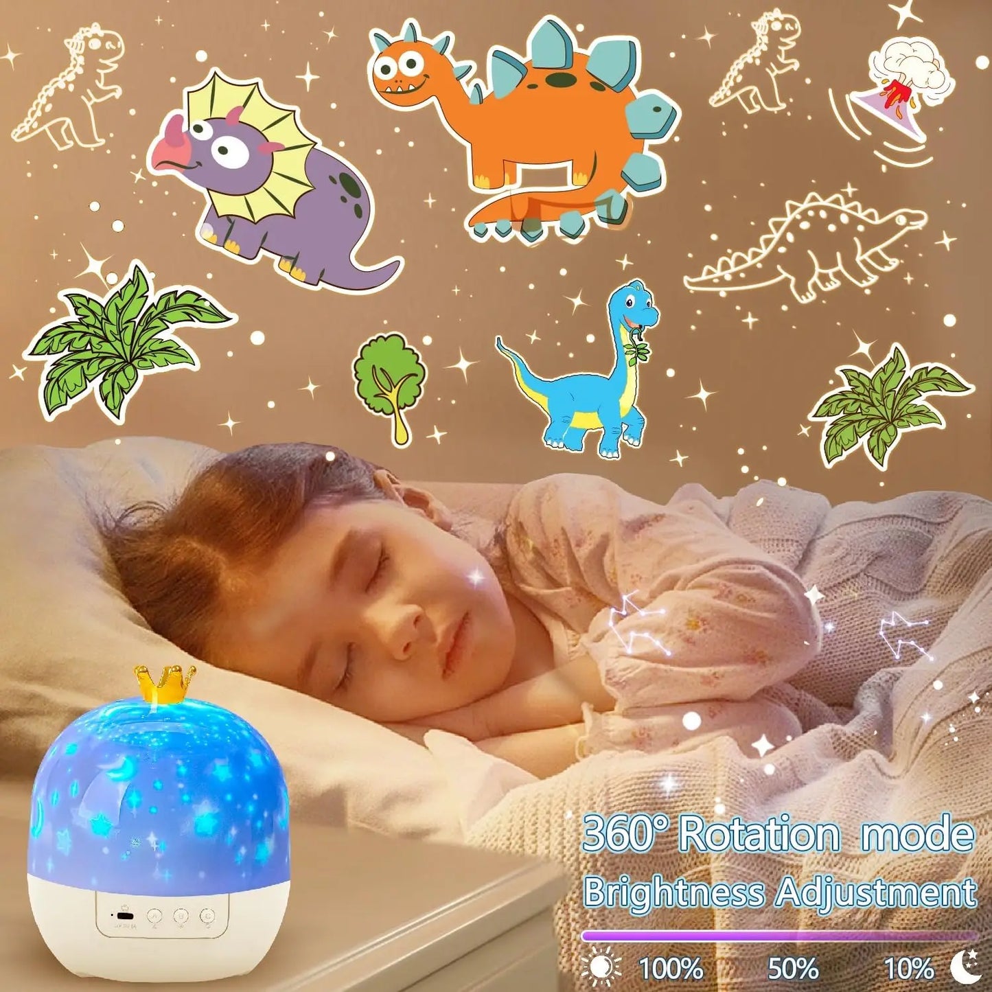 15 Sets of Films Ocean Night Light Projector, Kids Projector for Bedroom