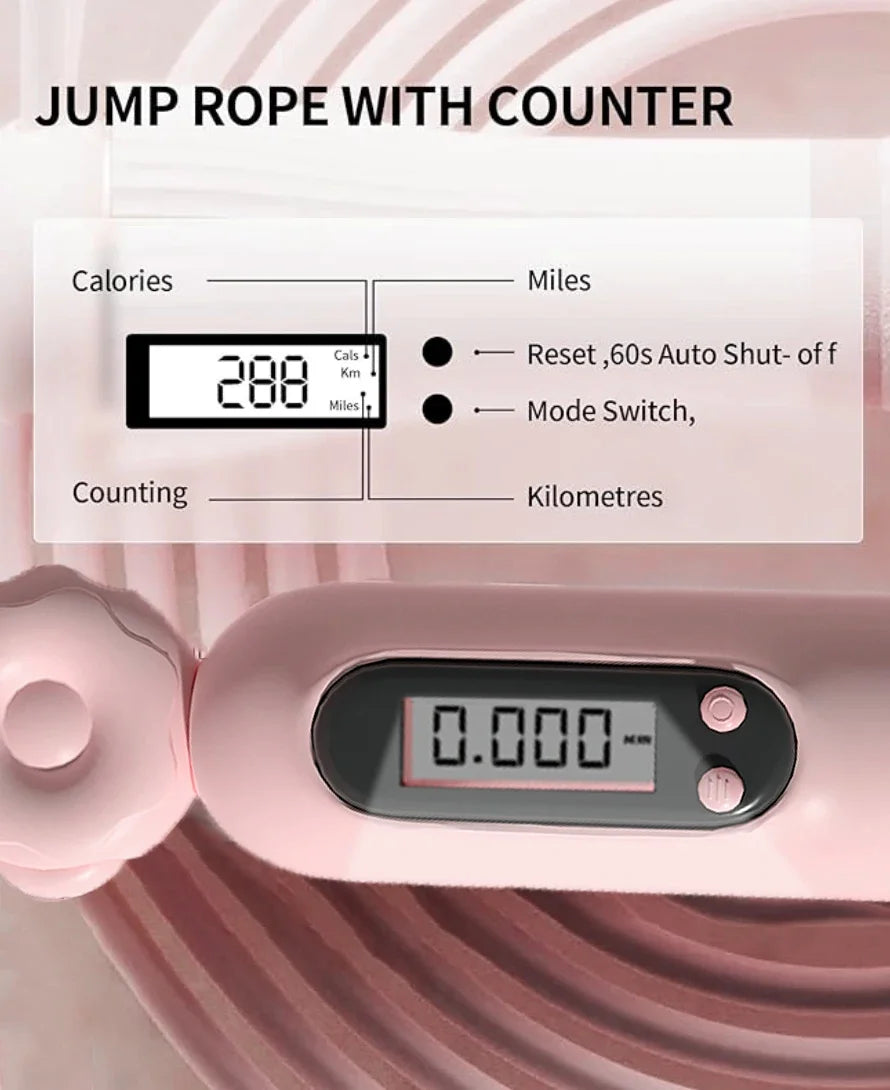 Smart Digital Jump Rope with Counter