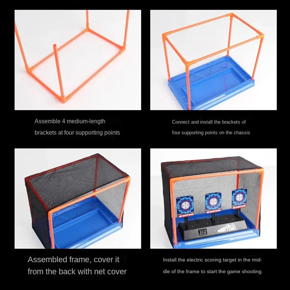 Auto Reset Electric Shooting Target Nerf Guns