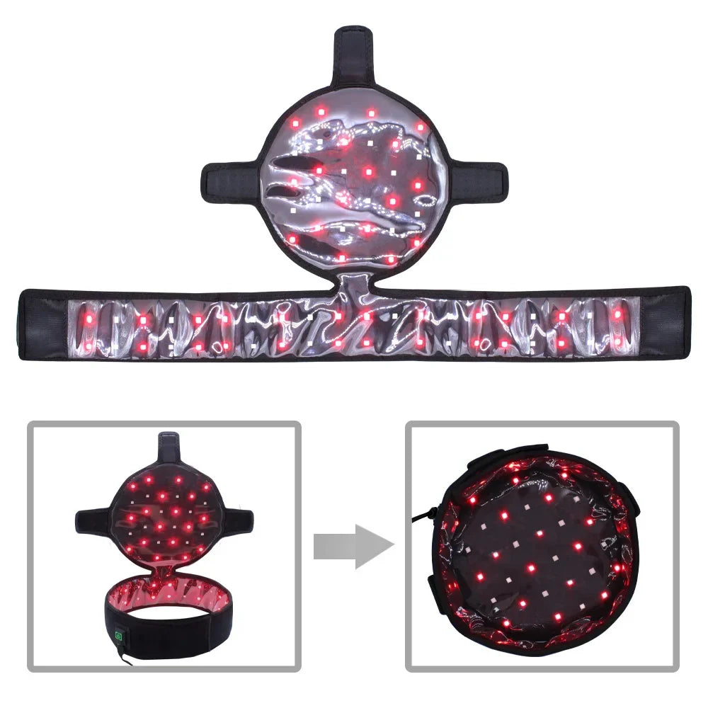 LED Red Light Therapy Massage Cap For Preventing Hair Loss Used For Professional Treatment Of Hair Loss Growth
