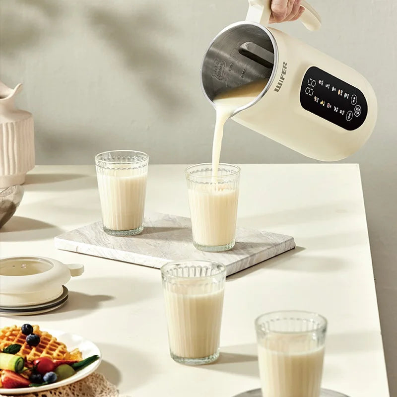 1.8L Soymilk Maker Electric Juicer 12h Appointment Rice Paste Machine Rapid Heating Food Wall Breaker Automatic