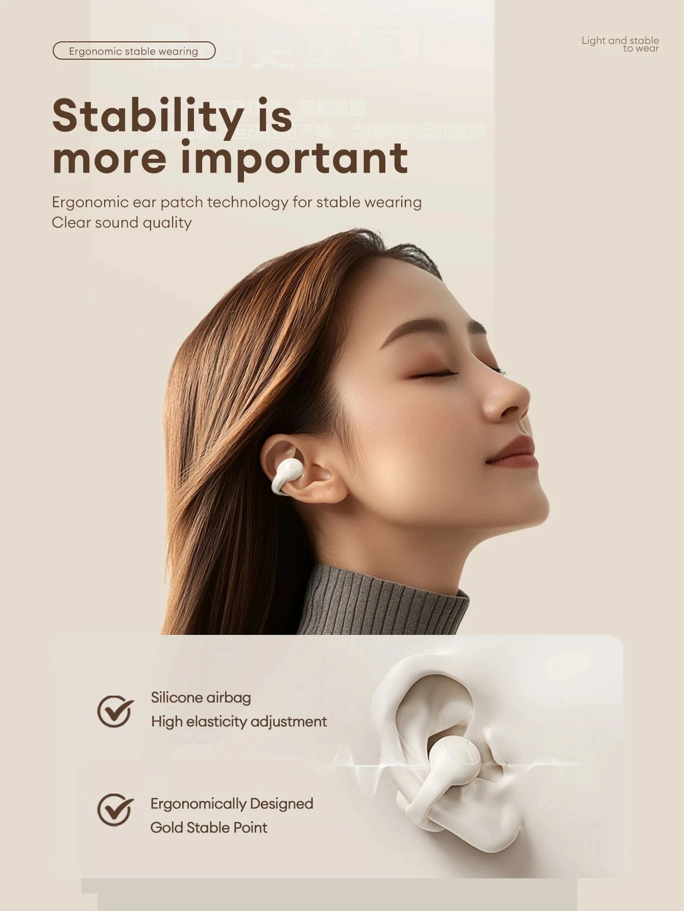 Original Lenovo LP25 Wireless Bluetooth V5.4 Earphones ENC Noise Reduction For HD Calls Headphones Deep Bass Sound Music Earbuds