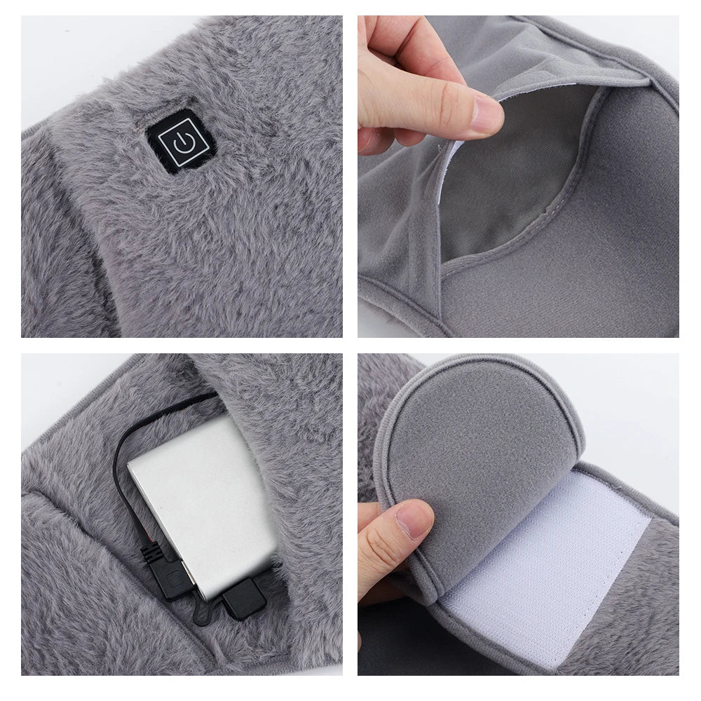 3-Levels Electric Heating Pad Cold-Proof Uterine Belt Cold-Proof Hand Waist Warming Pad
