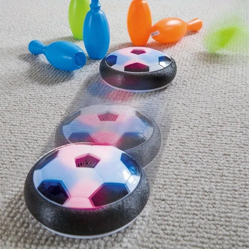 Air Cushion Levitation Football Toy for Kids 3-6 Years Boy Child Floating Foam Soccer Ball Suspending Sports Game