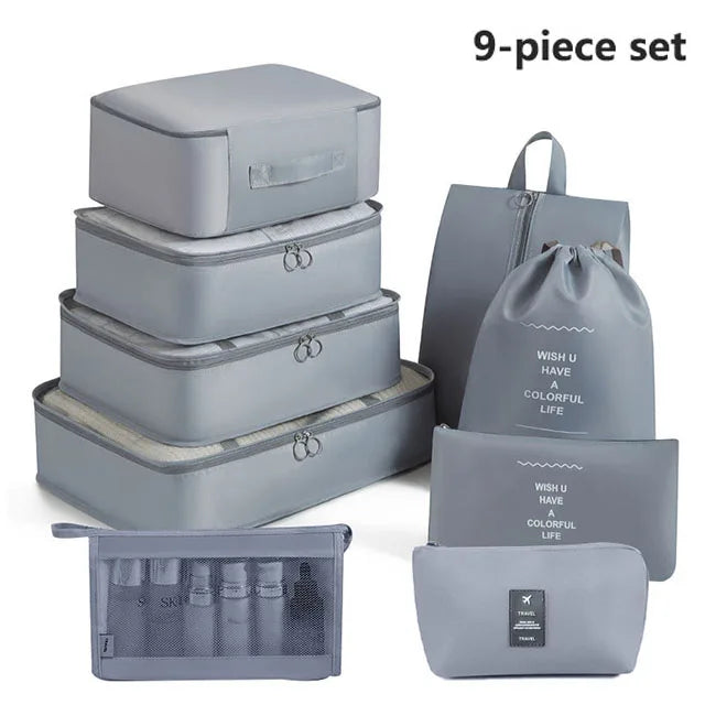 Travel Set Storage Bags Clothes Digital Toiletries Shoes Organizer bag Student Dormitories Clothing Sorting Bags Packing Cubes