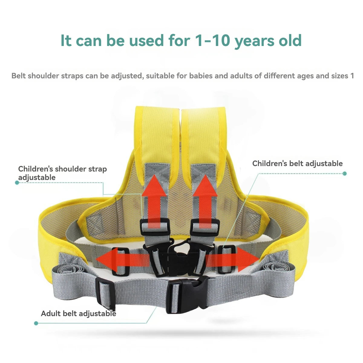 Child Cartoon Motorcycle Safety Harness